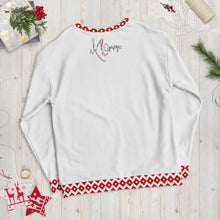 Load image into Gallery viewer, Candy Cane All-Over Print X-Mas Sweater (White Alt)
