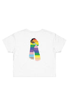 Load image into Gallery viewer, Pride Street Crop Tee - White
