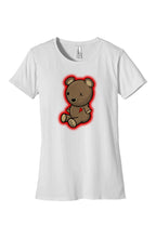 Load image into Gallery viewer, Missing Piece Teddy Women’s  T Shirt (white)

