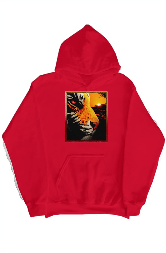 Wild Tiger Pullover hoodie