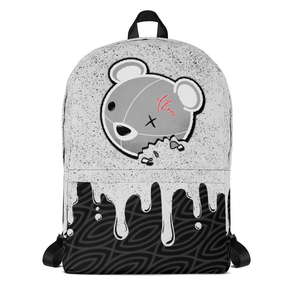 White FLOW-REO MR.Graphixx Backpack