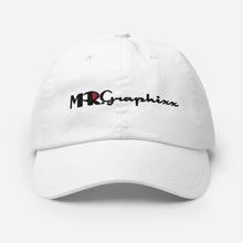 Load image into Gallery viewer, MR.Graphixx Champion Dad Hat (White/Grey)
