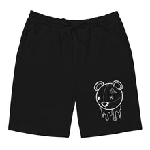 Load image into Gallery viewer, Fleece Shorts (White Graphic)
