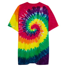 Load image into Gallery viewer, Oversized Tie-Dye Signature Embroidered T-Shirt
