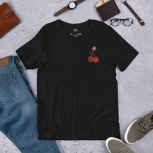 Load image into Gallery viewer, Cherry Bomb Stitched Unisex t-shirt
