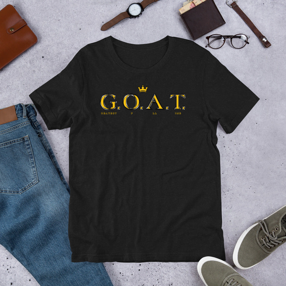 G.O.A.T. Unisex T-Shirt (Gold Fill)