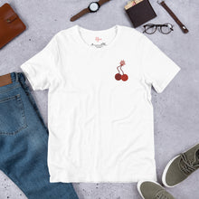 Load image into Gallery viewer, Cherry Bomb Stitched Unisex t-shirt
